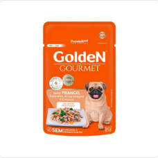 Golden Gourmet Sache Cães Frango, Espinafre Arroz Integral e Cenoura 85g